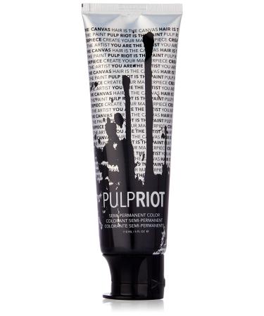 Pulp Riot Semi-Permanent Hair Color for Unisex Noir Black 4 Ounce