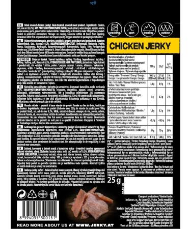  Indiana Jerky Chicken Jerky (90g) - Buy Online on GoSupps.com