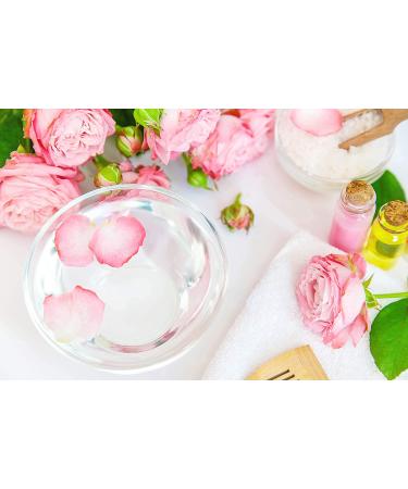 Organic Pure Oil 32 oz Rose Hydrosol Water Spray Mist - 100% Pure Rosewater Toner for Skin, Hair, Linens & Rooms - Buy Online on GoSupps.com