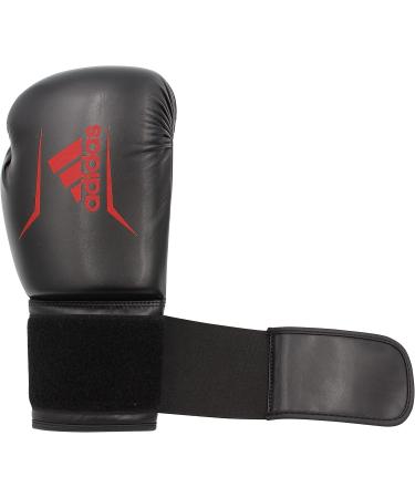 Buy adidas Speed 10 oz Boxing Gloves Black/Red | International Shipping Available - Buy Online on GoSupps.com