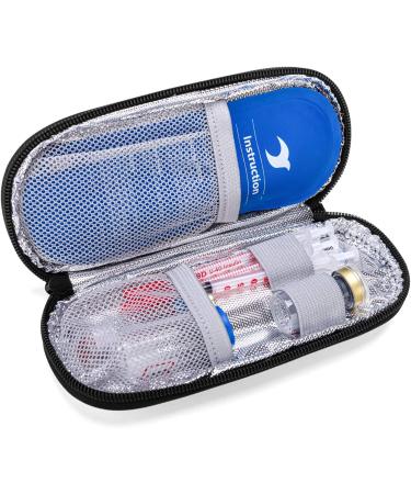 Yarwo Insulin Cooler Travel Case with Ice Packs - Diabetic Medication Organizer - Buy Online on GoSupps.com