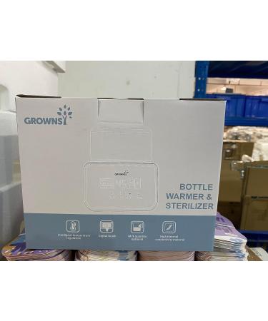 8-in-1 Baby Bottle Warmer & Sterilizer | LCD Display, Fast Heating, BPA-Free - Ideal for Breastmilk & Formula - Buy Online on GoSupps.com