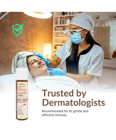 Nasola Kojic Acid Argan Skincare Bio Pure Oil with Vitamin E Face & Body Moisturizer Serum for Scars & Stretch Marks - Buy Online on GoSupps.com