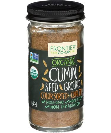 Frontier Herb Organic Ground Cumin Seed - 1.76 oz | Premium Quality Spice - Buy Online on GoSupps.com