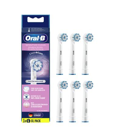 Oral-B Sensitive clean plug brushes for electrical toothbrush 6 pieces gentle tooth cleaning ultra-thin bristles toothbrush attachment for oral-B toothbrushes - Buy Online on GoSupps.com