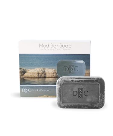 Deep Sea Cosmetics | Antibacterial Dead Sea Mud Soap - Nourishing | Dead Sea Mud Soap with Dead Sea Minerals (1 Pack)
