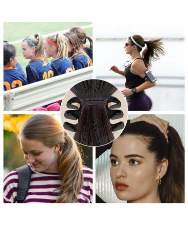 DIMUGE 12 Pack Extra Strong Grip Small Claw Clips - Ideal for Women and Girls - Perfect for High Ponytails and Half Up Styles - Butterfly and Pumpkin Design - Black/Brown - Cute Hair Accessories - Buy Online on GoSupps.com