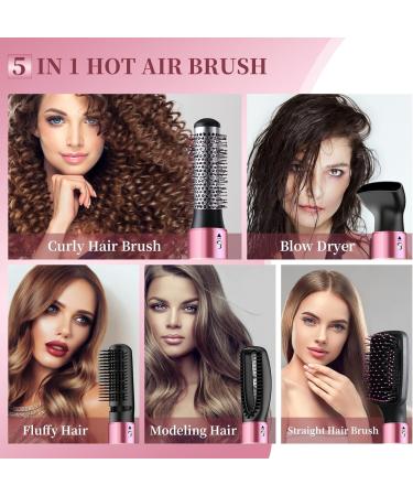 Bo Laiya 5-in-1 Hair Dryer Brush Set | Negative Ion Hot Air Brush for Curling Straightening & Volumizing | Perfect for All Hair Types | International Shipping Available - Buy Online on GoSupps.com