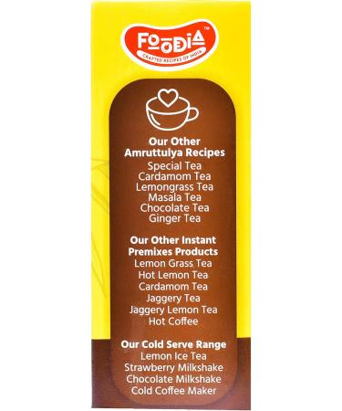 FOODIA Jaggery Lemon Tea (440gm) - Buy Online on GoSupps.com