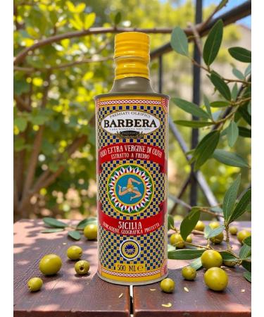  Barbera Sicilia Bedda - Barbera - Extra virgin olive oil cold pressed in iron Trinacria 500 ml - Buy Online on GoSupps.com