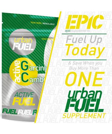 Urban Fuel Active Garcinia Cambogia 1000mg | Maximum Strength Natural Food Supplement - 90 Capsules - Buy Online on GoSupps.com