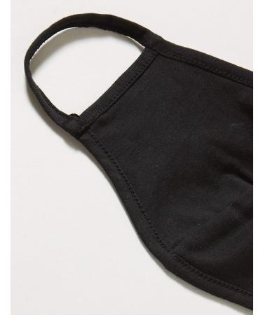FM London Reusable Fabric Mask - 100% Cotton Black (10 Pack) | Eco-Friendly Comfortable & Stylish - Buy Online on GoSupps.com