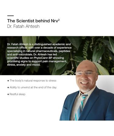 SRW Laboratories Nrv Calm | Stress & Sleep Supplement | Stress Relief Supplement | Supports Nervous System & Stress Response Calmness Rest & Relaxation | 60 Capsules - Buy Online on GoSupps.com