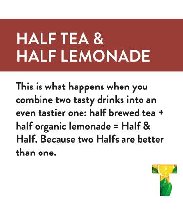 Honest Tea Organic Half Tea & Lemonade - Gluten Free, Fair Trade, 16.9 fl oz - Buy Online on GoSupps.com