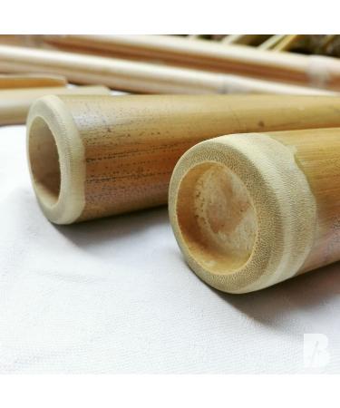 Bamboo Massage Set - France Edition | 8 Wooden Sticks for Relaxation & Therapy | Made in Italy Massaging Tool for Face & Body - Buy Online on GoSupps.com
