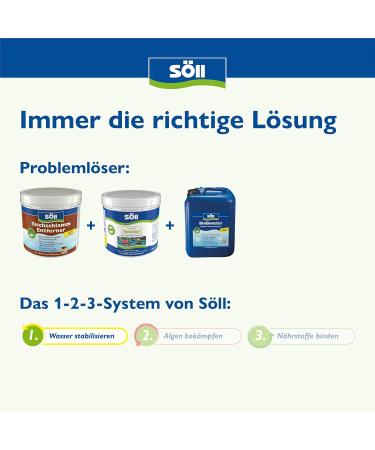 S ll 80632 Pond Sludge Remover 2.5kg | Effective Biological Cleaner for Garden & Koi Ponds - Buy Online on GoSupps.com