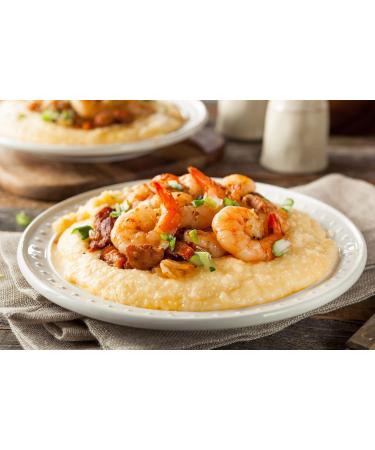 The Tiny House Stone Ground White Corn Seasoned Grits with Low Country Spice - Old Fashioned Flavored Grits - Easy to Prepare Southern Grits Proudly Made in the USA - 12 oz Bag Low Country Spice 12 Ounce - Buy Online on GoSupps.com