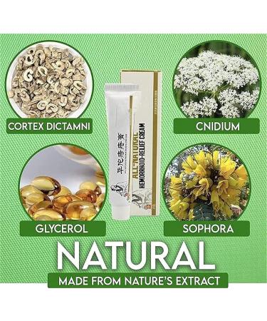 Woasvad Chinese Herbal Hemorrhoid Cream - Fast-Acting Relief for Pain & Itching from Hemorrhoids & Anal Fissures - International Shipping Available - Buy Online on GoSupps.com