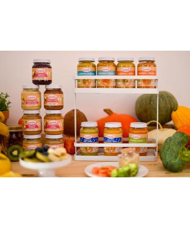 Babybio - Green Pumpkin and Butternut Squash from our Farm - 4+ months - Pack of 6 - Buy Online on GoSupps.com