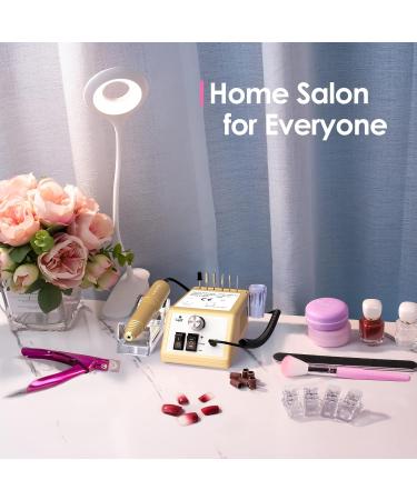 Professional Electric Nail Miller - 20 000 RPM Acrylic & Gel Nail Drill for Home & Salon Use - Buy Online on GoSupps.com