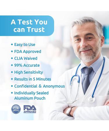 Single Panel THC Urine Drug Test Kit - 25 Pack, 50 ng/ml Cut Off Level, Accurate Results in 5 Minutes - Buy Online on GoSupps.com