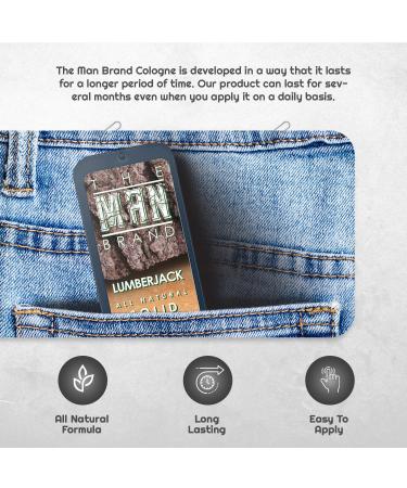 Lumberjack Solid Cologne - Natural Men's Cologne - Men's fragrance Wax Cologne Lumberjack Travel Size Wax Cologne for men - Solid Cologne Men's Lumberjack Scent (3/4 oz (Pack of 1) Lumberjack) - Buy Online on GoSupps.com