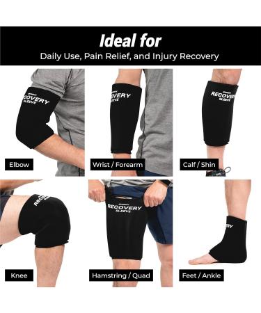 Shogun Recovery Sleeve with Gel Cold Pack | Compression Sleeve for Cold & Heat Therapy | Ideal for Muscle & Joint Pain Relief | Medium - Buy Online on GoSupps.com