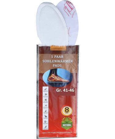 Thermo Company Solo Warmer Pads - Heat Insoles for Shoes (Size 41-46) | 8cm x 25cm | Up to 8 Hours | Non-Glued Foot Warmers (5-40 Pairs) - Buy Online on GoSupps.com