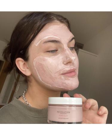 Revolution Skincare Pink Clay Detoxifying Face Mask 50ml - Purify & Revitalize Your Skin | Shop Internationally - Buy Online on GoSupps.com