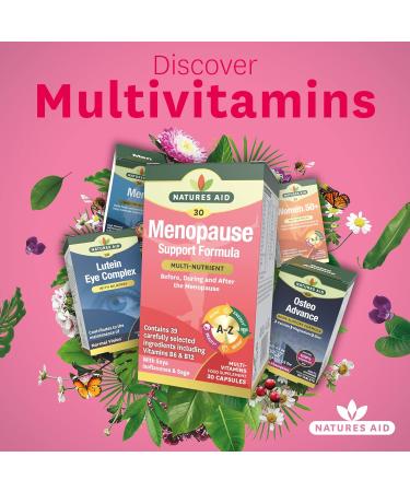 Menopause Support Formula - 30 Caps for Relief & Well-Being | International Shipping Available - Buy Online on GoSupps.com