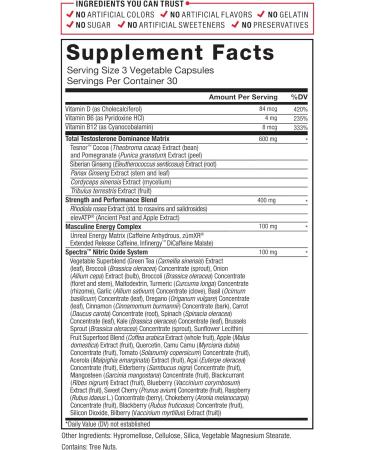 FORCE FACTOR Test X180 Unleashed - Top Testosterone Booster for Muscle Strength & Performance | 90 Capsules - Buy Online on GoSupps.com
