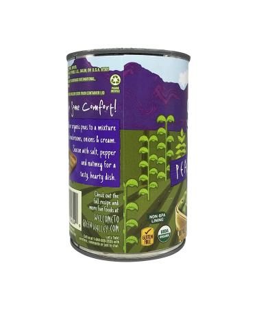 GREEN VALLEY Organic Sweet Peas 15 OZ - Premium Quality Organic Peas for Healthy Meals - Buy Online on GoSupps.com