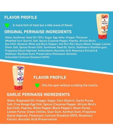 Nando's PERinaise Variety Pack - Original, Garlic, Hot - 8.5 fl oz (Pack of 3) - Buy Online on GoSupps.com