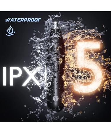 TIFOR Rechargeable Ear and Nose Hair Trimmer - Painless USB Electric Nose Clipper for Men and Women - Waterproof Facial Hair Removal Tool with Dual-edge Blades - Buy Online on GoSupps.com