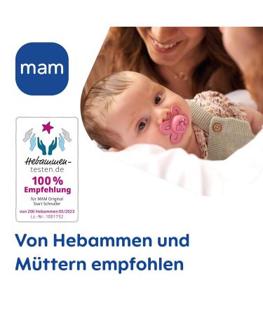 MAM Easy Start Anti-Colic Starter Set | Baby Gift Set with Pacifiers Bottles & Handles | Ideal for Newborns | Blue Mint/Wal - Buy Online on GoSupps.com