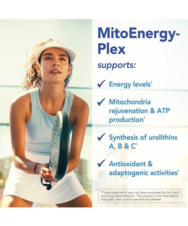 Patient One MitoEnergy-Plex | Supplement to Support Energy Levels and Combat Fatigue | with French Oak Extract Ashwagandha and Panax Ginseng | 30 Capsules - Buy Online on GoSupps.com