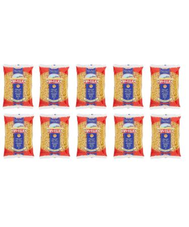 Divella Pack of 10 Divella 100% Italian pasta No. 62 Paternosti Lisci 500g