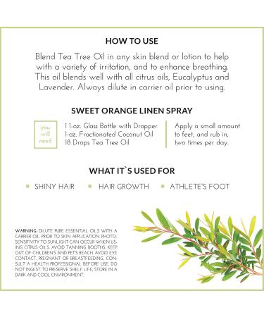 Artnaturals Tea Tree Oil 0.5 fl oz (15 ml) - Natural Skincare & Acne Solution - Buy Online on GoSupps.com