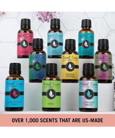 Eternal Essence Namaste Garden Set of 6 Premium Fragrance Oils - Nightly Ritual Citrus Mantra Saje Present Moment & More - Ideal for Candle & Soap Making - 10ML - Buy Online on GoSupps.com