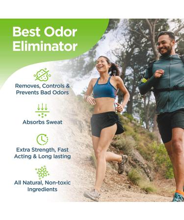 Rocket Pure Natural Foot & Shoe Powder Deodorizer - Odor Control for Sweaty Feet - Eucalyptus Scent - 2.5 oz - Buy Online on GoSupps.com