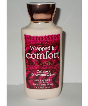 Shop Bath and Body Works Wrapped in Comfort Cashmere Almond Cream - Shea & Vitamin E Lotion 8 oz | International Shipping Available - Buy Online on GoSupps.com