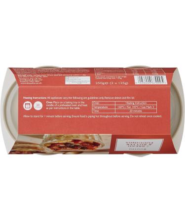 Booths Bread & Butter Pudding 2 x 125g - Delicious Dessert Ready to Enjoy - Buy Online on GoSupps.com