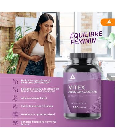 Vitex Agnus Castus Chattara +6 Ingredients- 180 Capsules SPM Female Hormonal Balance Female Ginger Saffron Magnesium Iron Vitamins B6 and C- Bodyathlon - Buy Online on GoSupps.com