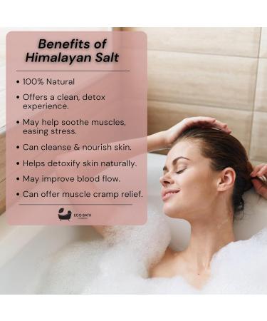 Rose Himalayan Bath Salt 300g - Luxurious Relaxation & Skin Care | Soothing Pink Himalayan Salt Infused with Rose Petals - Buy Online on GoSupps.com