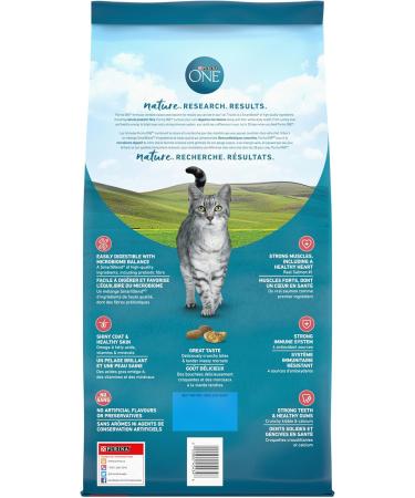 Purina ONE Dry Cat Food Salmon & Rice Formula - 3 kg Bag 3 kg (Pack of 1) - Buy Online on GoSupps.com
