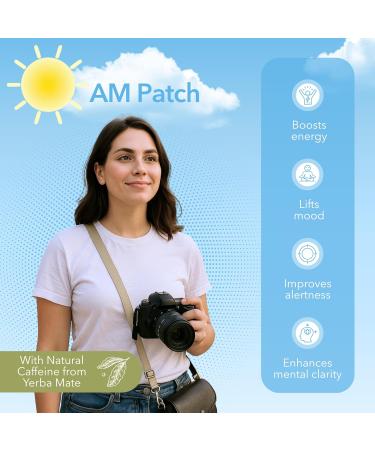 Jet Lag AM & PM Travel Patches Natural Day & Night Support for Travelers Energy Focus & Restful Sleep with B12 Rhodiola Valerian Lemon Balm Lavender & More 8 Topical Patches Jet Lag AM/PM (1 count pack of 8) - Buy Online on GoSupps.com