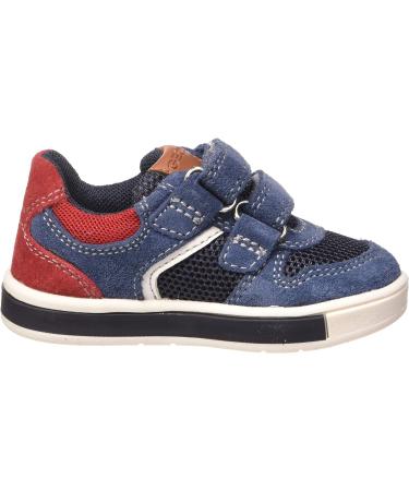 Geox Baby Boy's B Trottola B Sneakers 5 UK Child Blue Avio Dk Red - Comfortable and Stylish Shoes for Little Feet - Buy Online on GoSupps.com