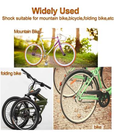 1500lb Mountain Bike Rear Shock Absorber | 150mm/5.9inch Metal Suspension Spring | Bicycle Parts - Buy Online on GoSupps.com