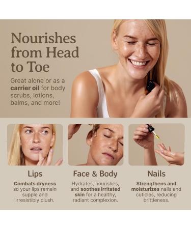 Bella Terra Oils - Organic Castor Oil 16 oz - A Nutrient-Dense Experience Packed with Minerals & Omega-9 Fatty Acids Elevate Your Beauty Regimen 16 Ounce - Buy Online on GoSupps.com