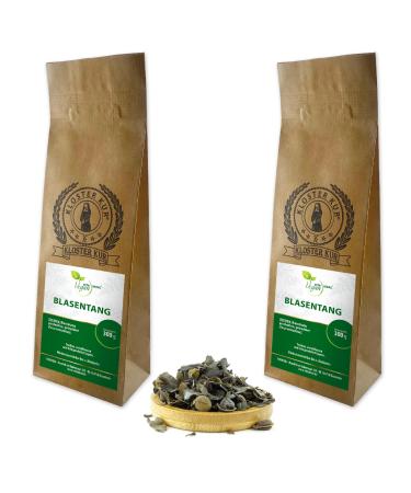Vita ideal vegan bladdering 2x 300g cut and dried - fucus vesiculosus - blow - tang herbs tea & infusion without additives.